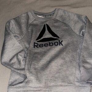 Reebok kids Crewneck Gray pullover